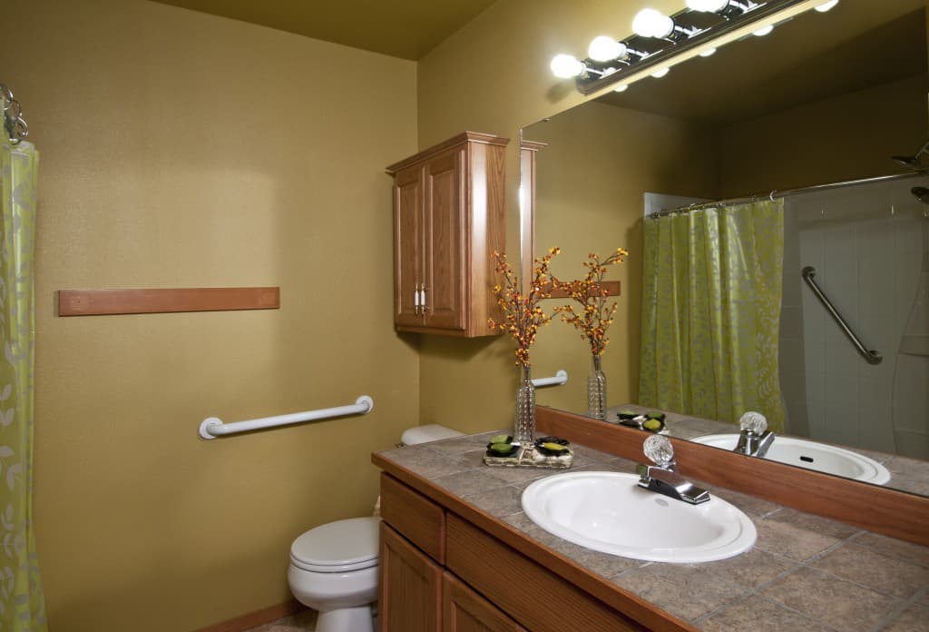 Bathroom and shower
